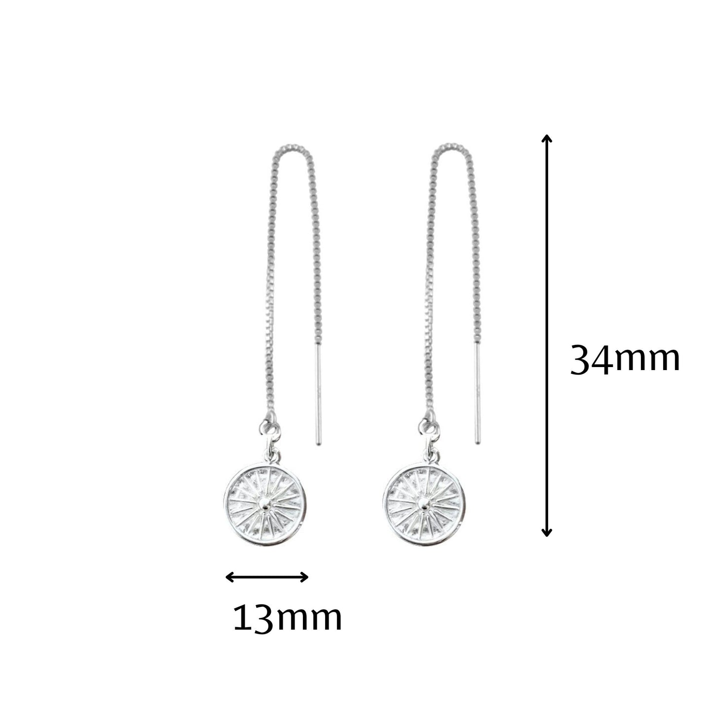 Angelina Thread Earrings