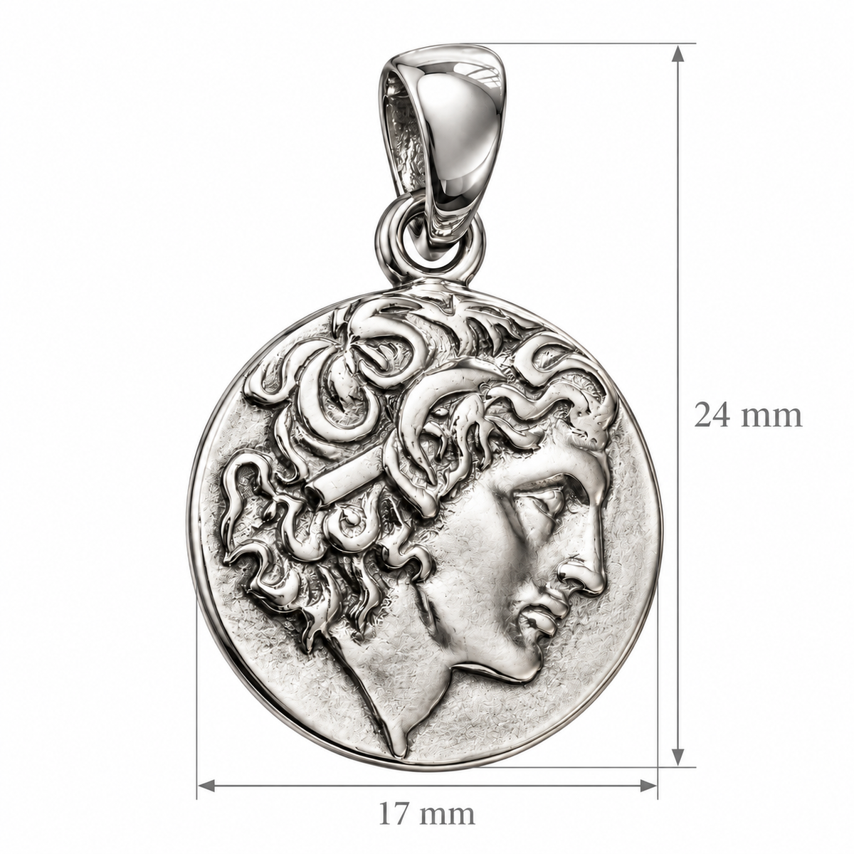 Aleks Pendant - Silver