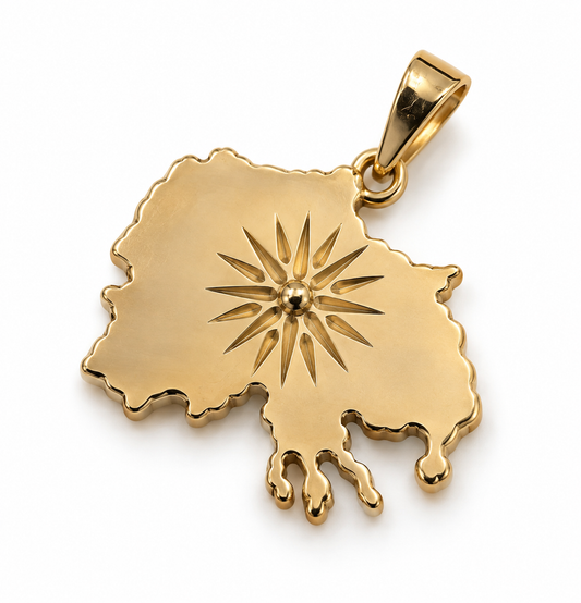 Karta Pendant - Gold