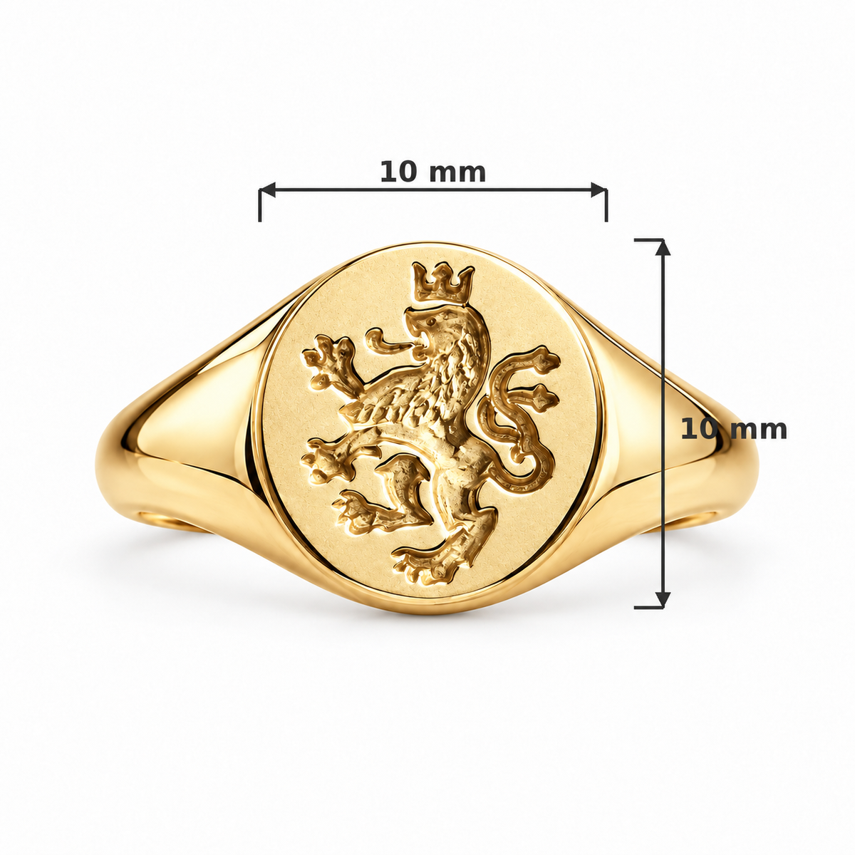 Lavica Signet Ring - Gold