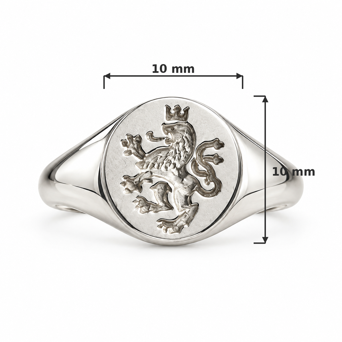 Lavica Signet Ring - Silver