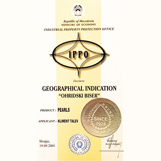 Zivka Diamond and Pearl Necklace