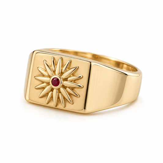Pella Signet Ring - Gold