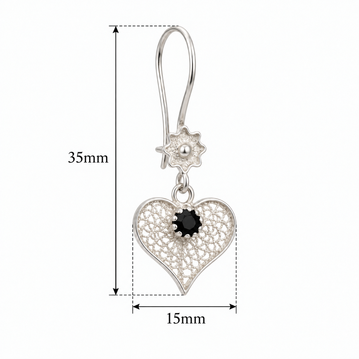 Sara Filigree Earrings