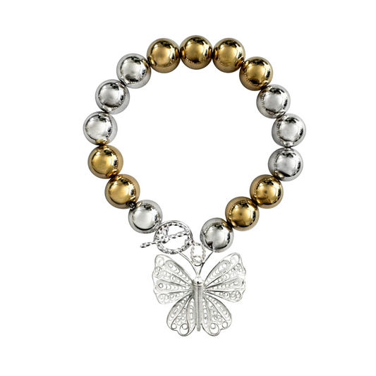 Sfera-12 Filigree Butterfly Bracelet