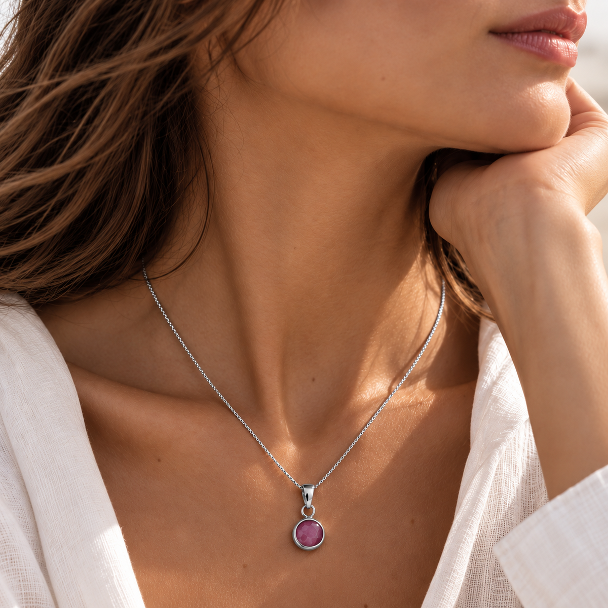 Julijana Necklace - Silver