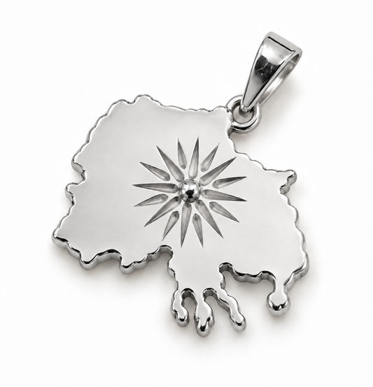Karta Pendant - Silver