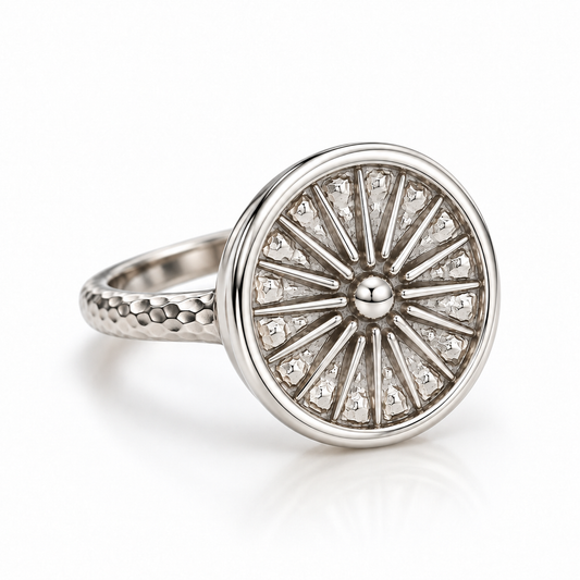 Sun Ring - Silver