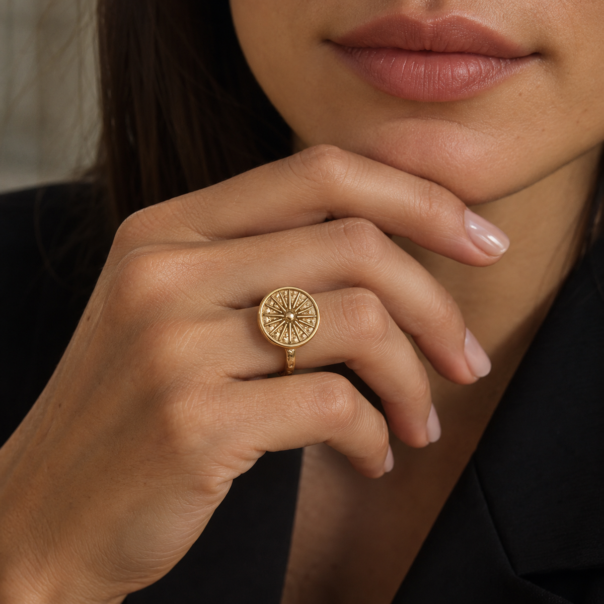 Sun Ring - Gold