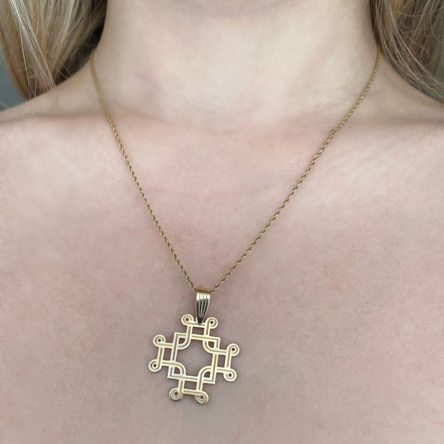 Macedonian Cross Pendant