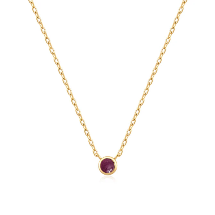 Vineta Ruby Necklace