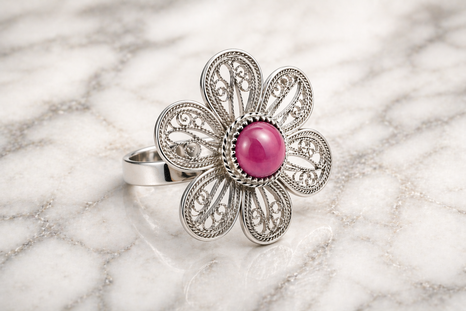 Macedonian Filigree Rings