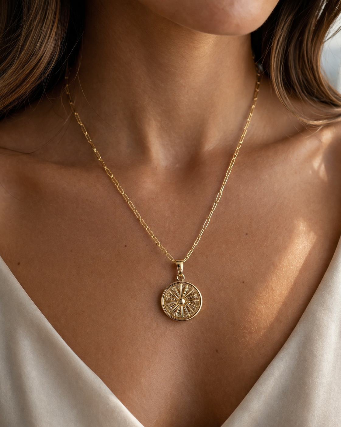 Macedonian Sun Necklaces