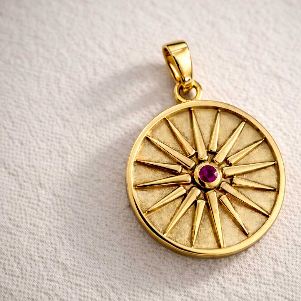 Macedonian Sun Pendants