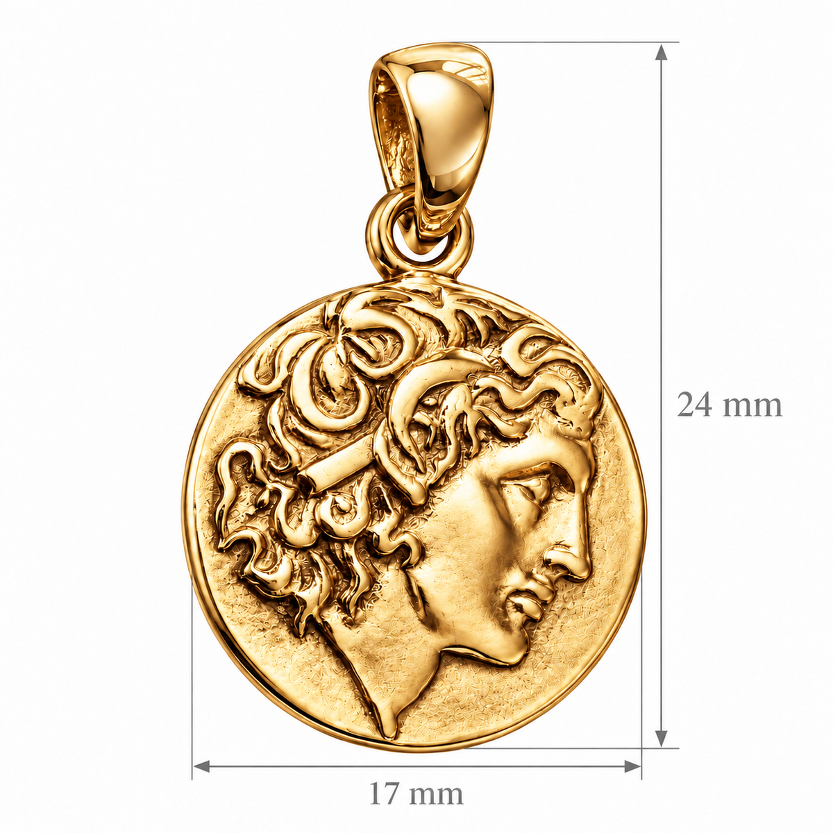 Aleks Pendant - Gold
