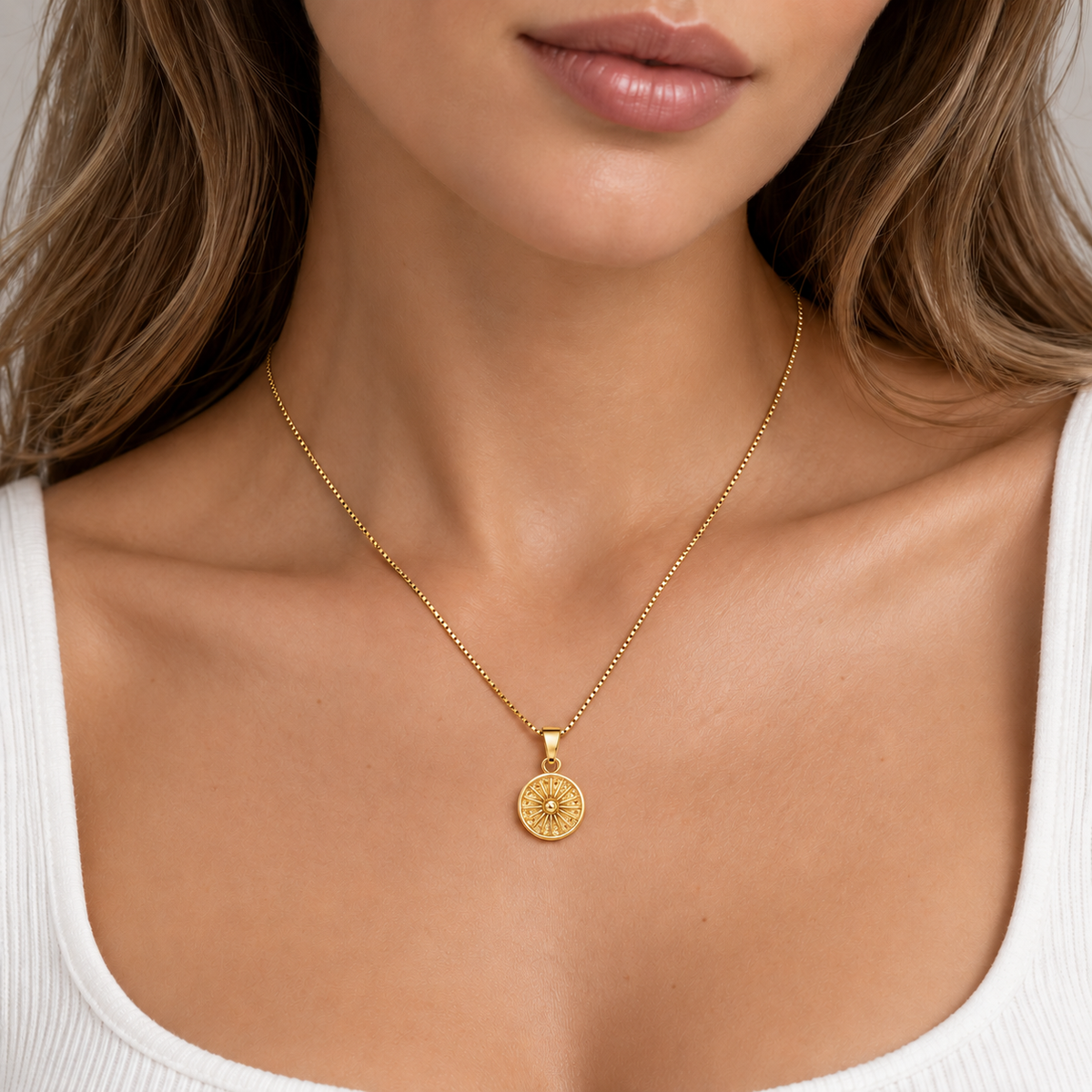 Angelina Necklace - Gold
