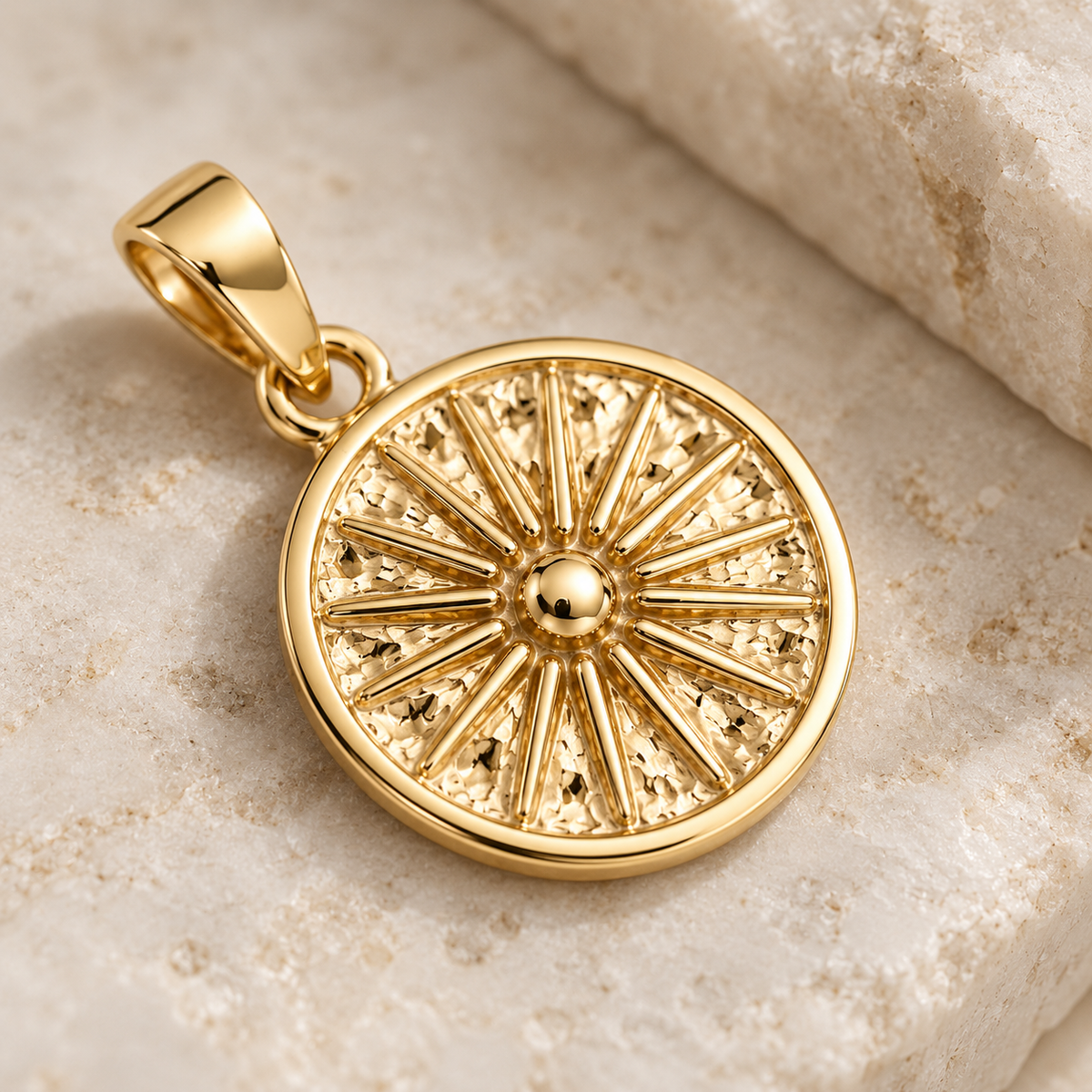 Angelina Pendant - Gold