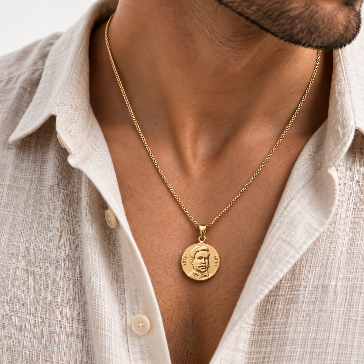 Delčev Pendant - Gold