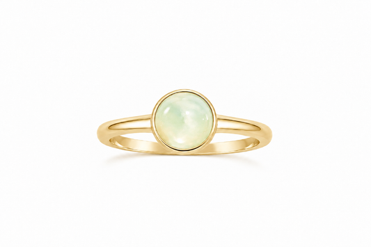 Elena Opal Ring - Gold