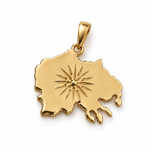 Karta Pendant - Gold