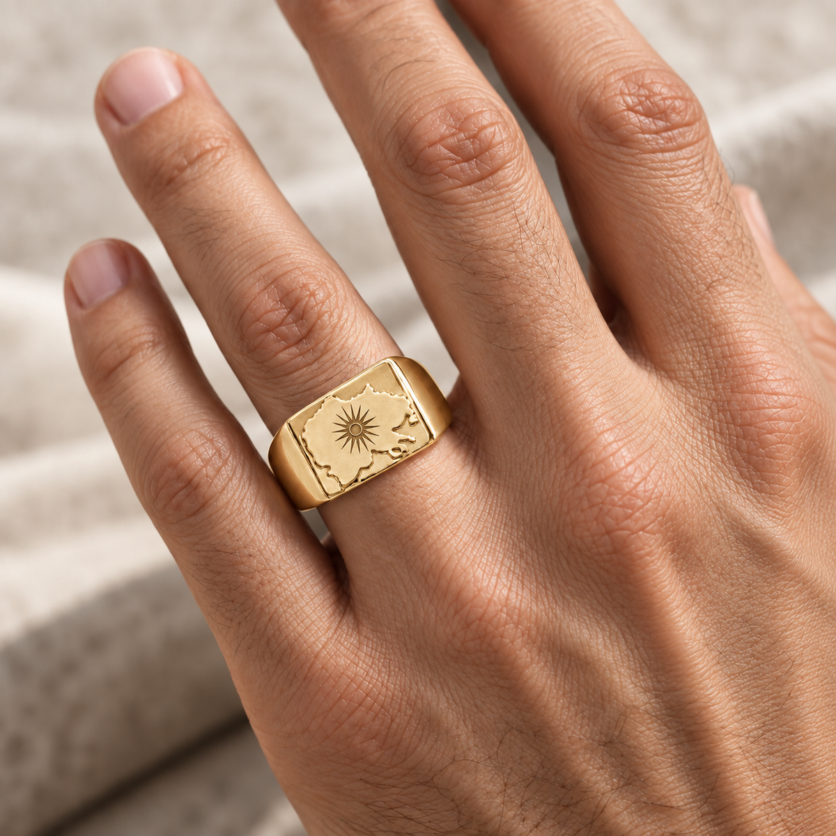 Karta Ring - Gold