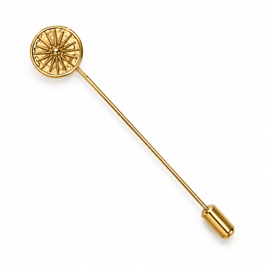Kutleš Lapel Pin - Vermeil Gold