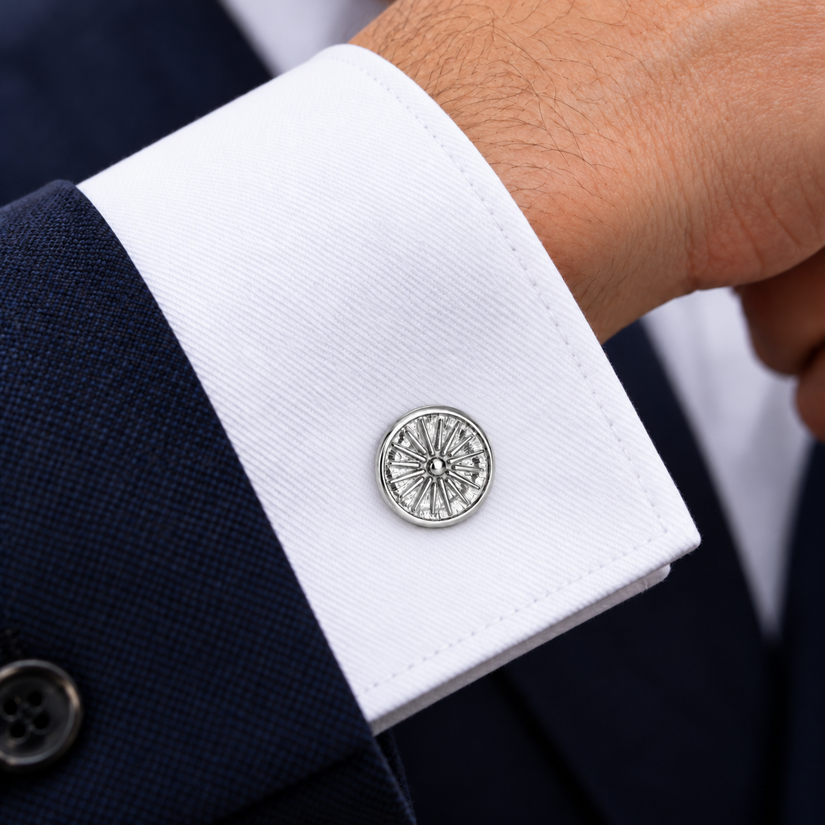 Kutleš Cufflinks - Silver