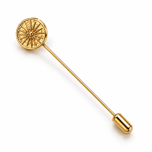 Kutleš Lapel Pin - Vermeil Gold