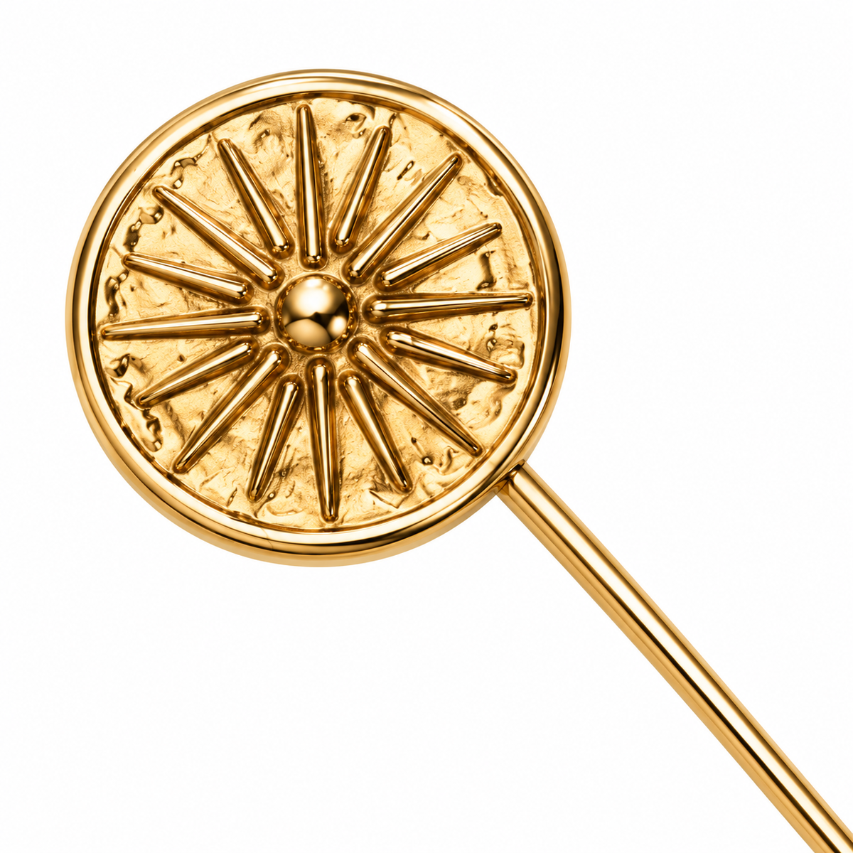 Kutleš Lapel Pin - Vermeil Gold