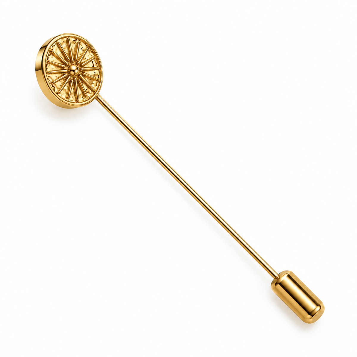 Kutleš Lapel Pin - Vermeil Gold