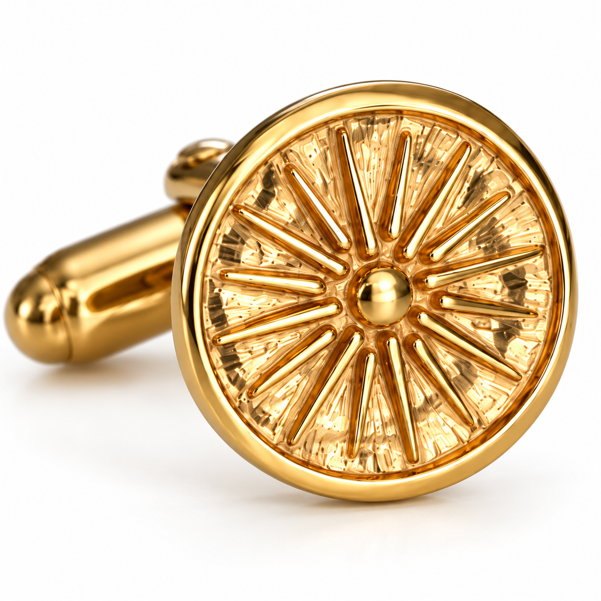 Kutleš Cufflinks - Vermeil Gold