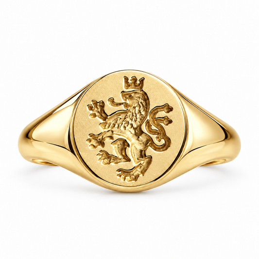 Lavica Signet Ring - Gold