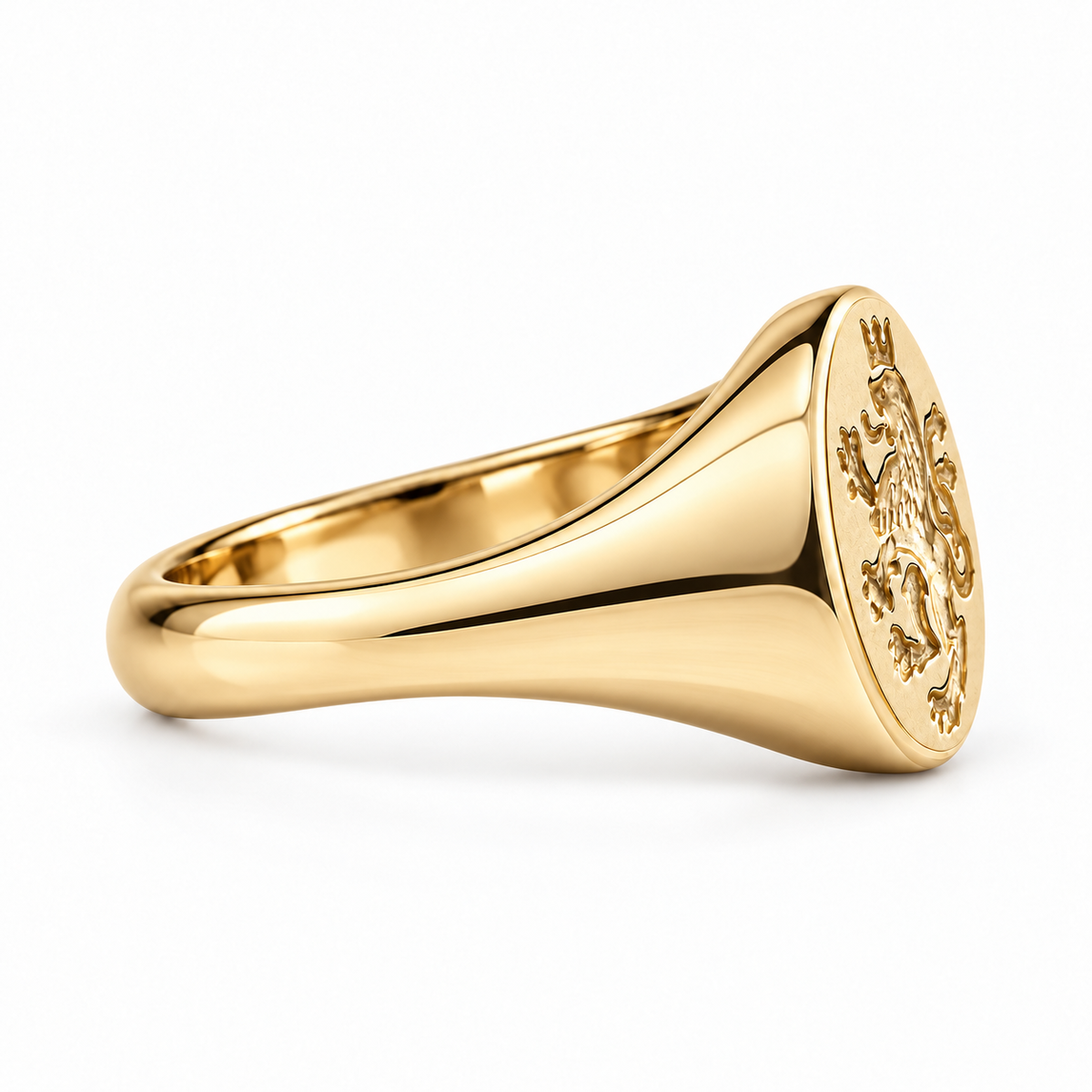 Lavica Signet Ring - Gold