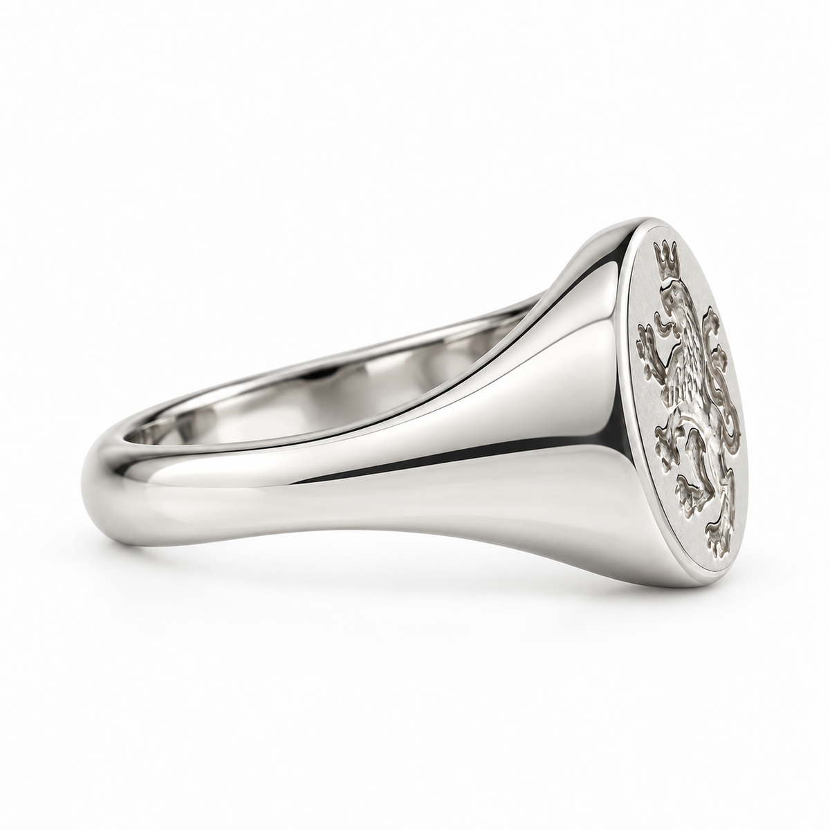 Lavica Signet Ring - Silver