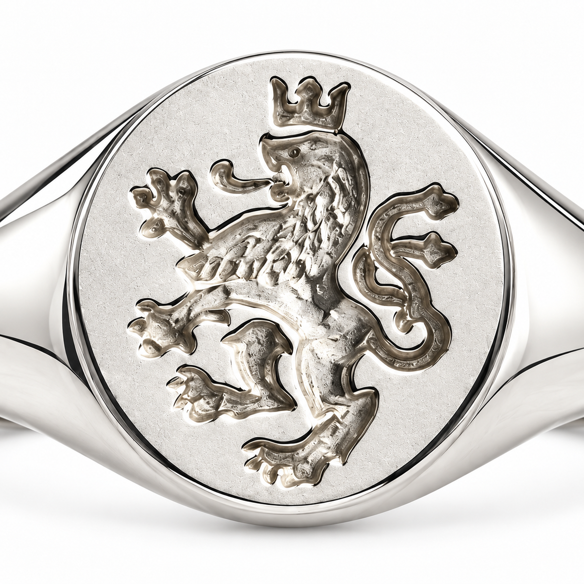 Lavica Signet Ring - Silver