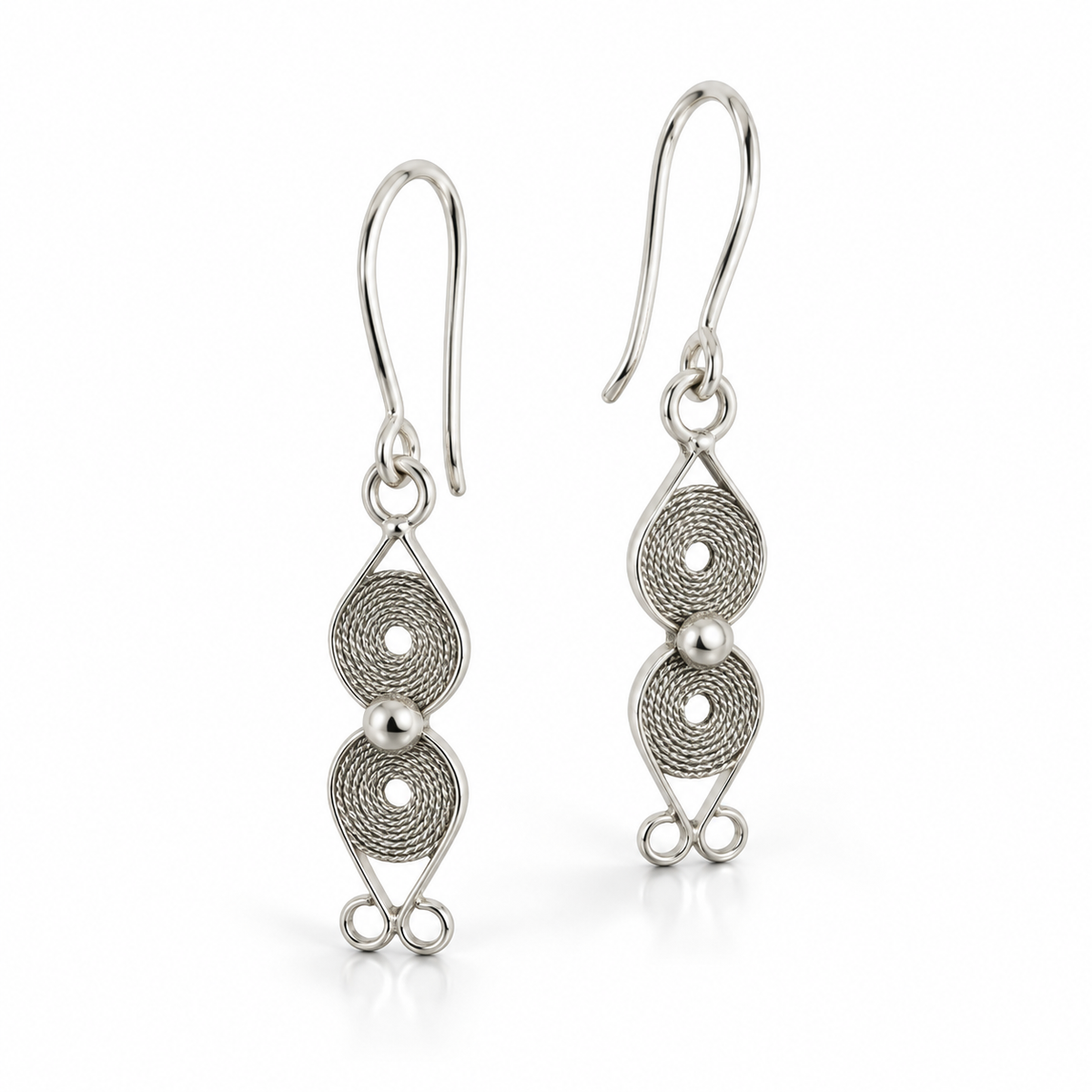 Lila Filigree Earrings