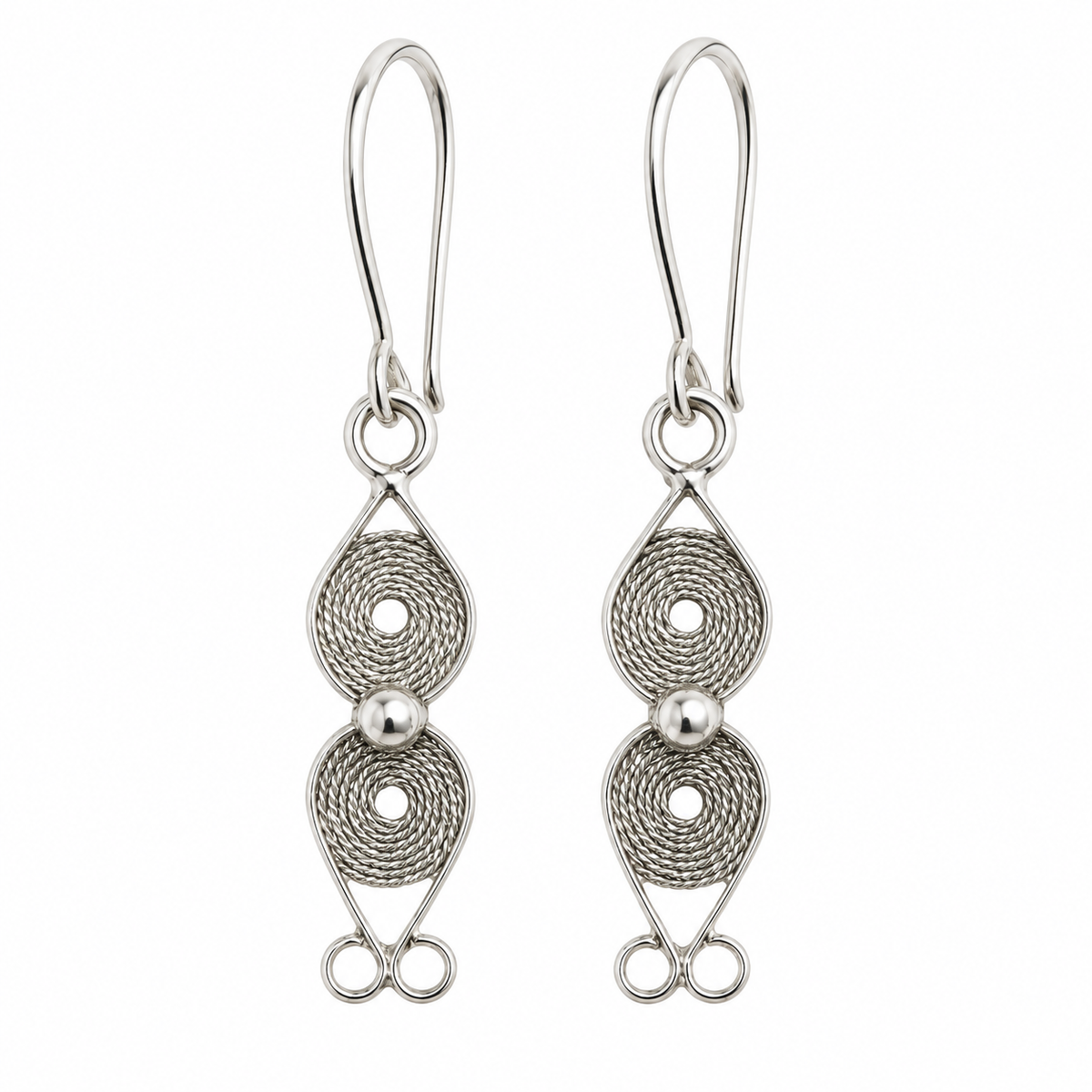 Lila Filigree Earrings