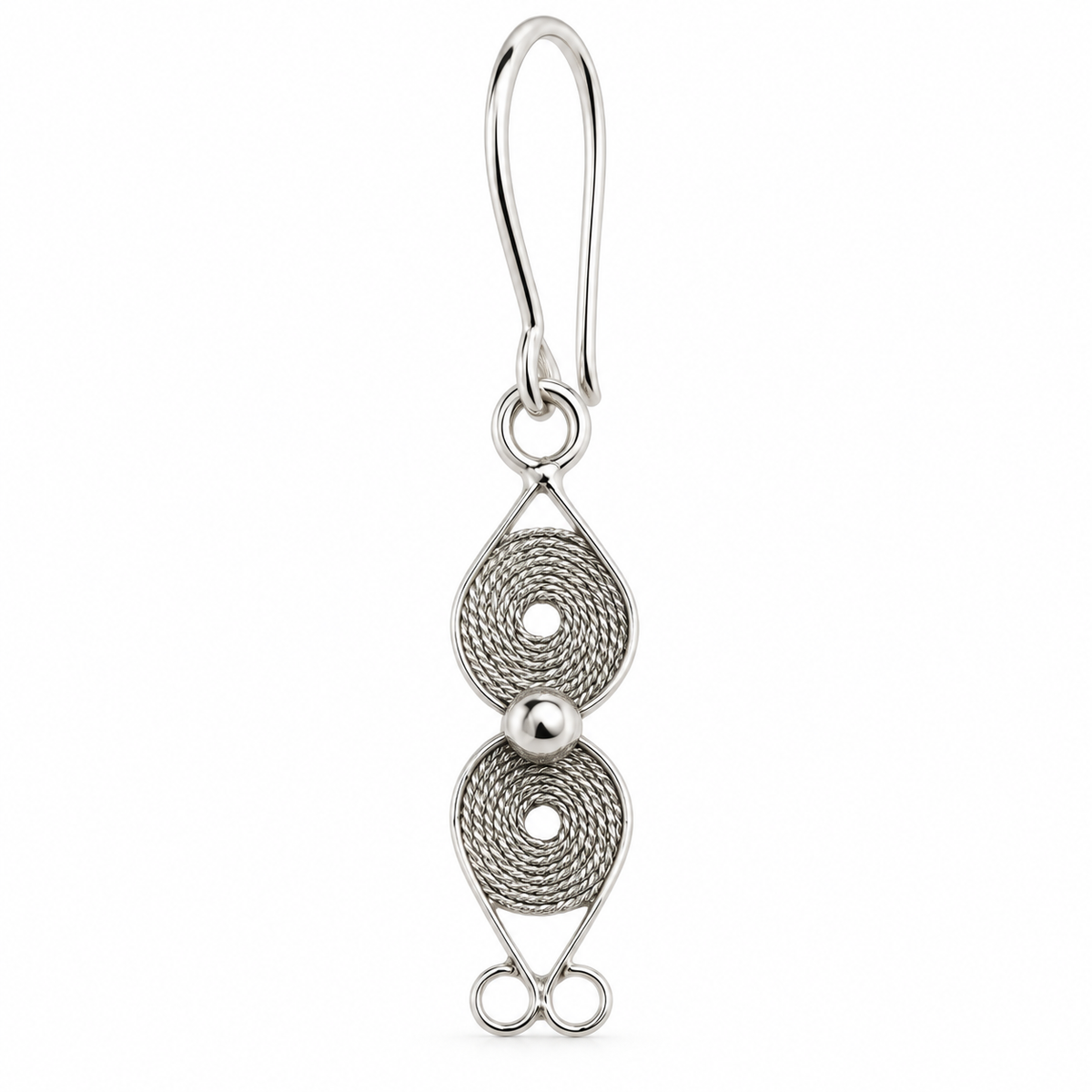 Lila Filigree Earrings