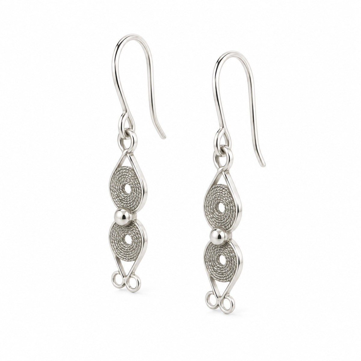 Lila Filigree Earrings