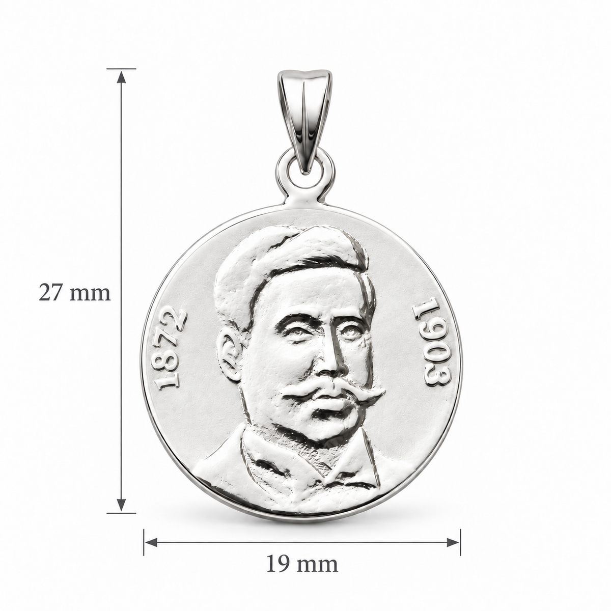 Delčev Pendant - Silver