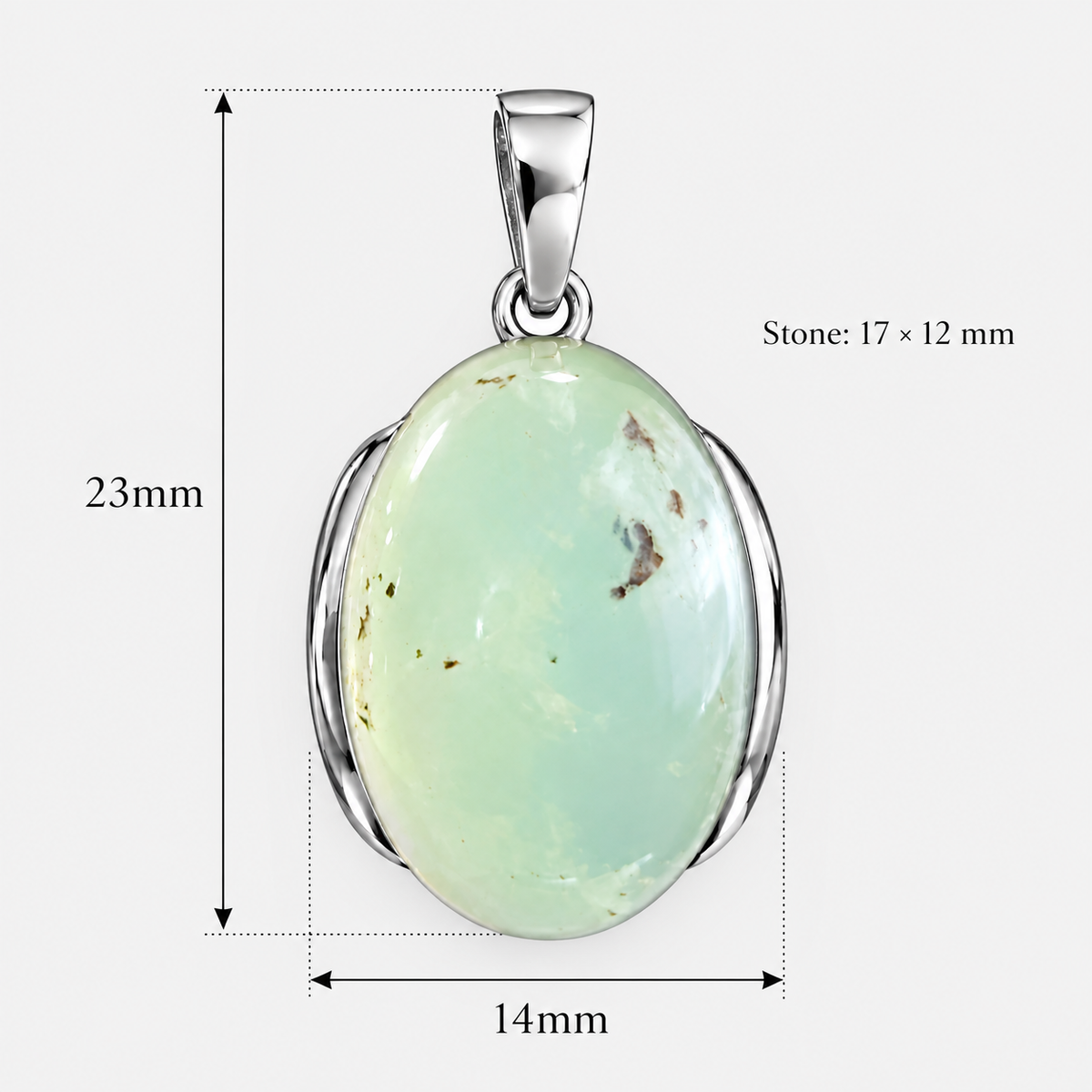 Milena Pendant - Silver