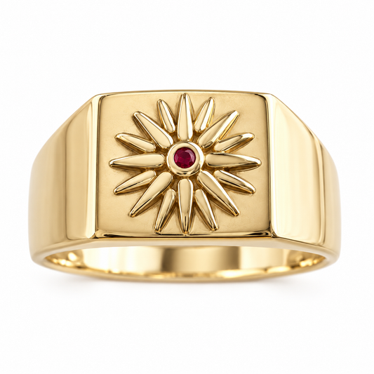 Pella Signet Ring - Gold