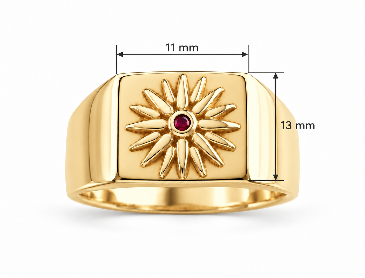 Pella Signet Ring - Gold