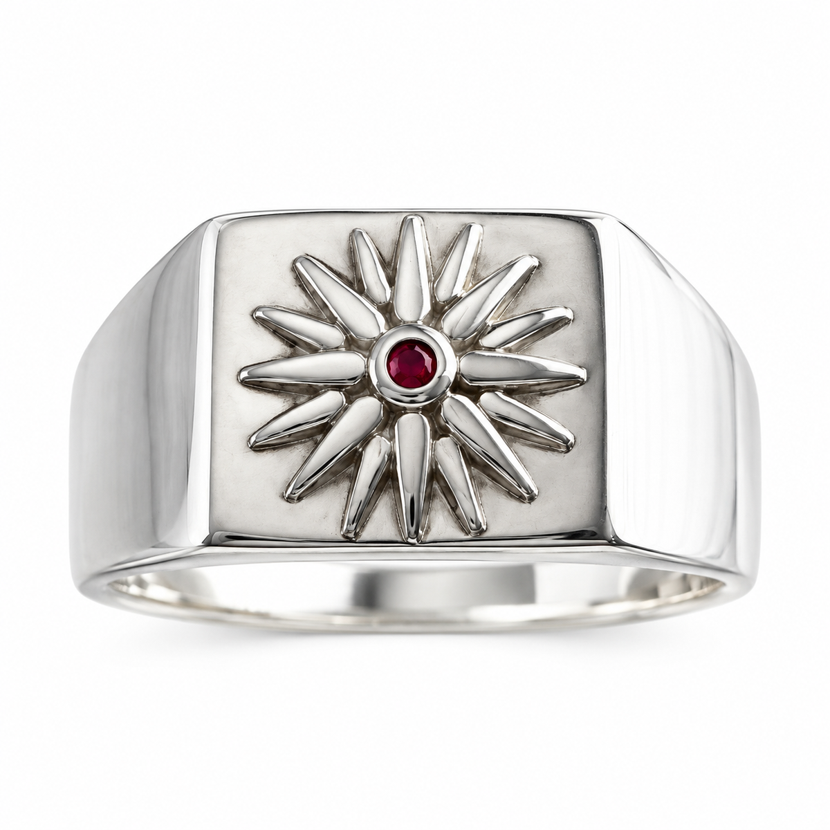 Pella Signet Ring - Silver