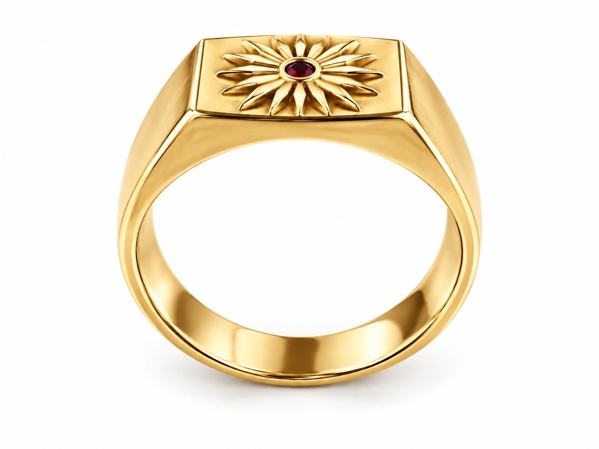 Pella Signet Ring - Gold