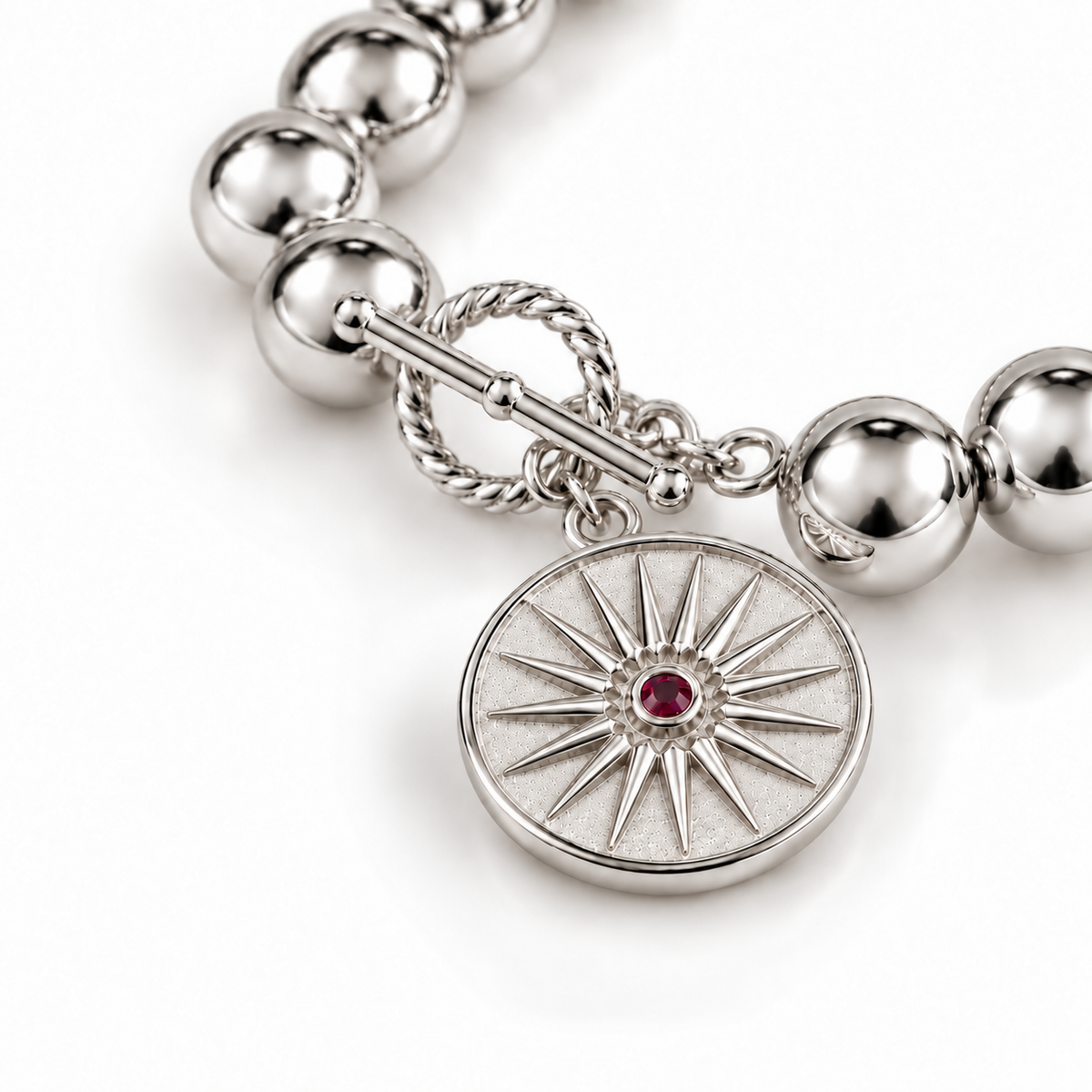 Sfera-12 Sonce Bracelet - Silver