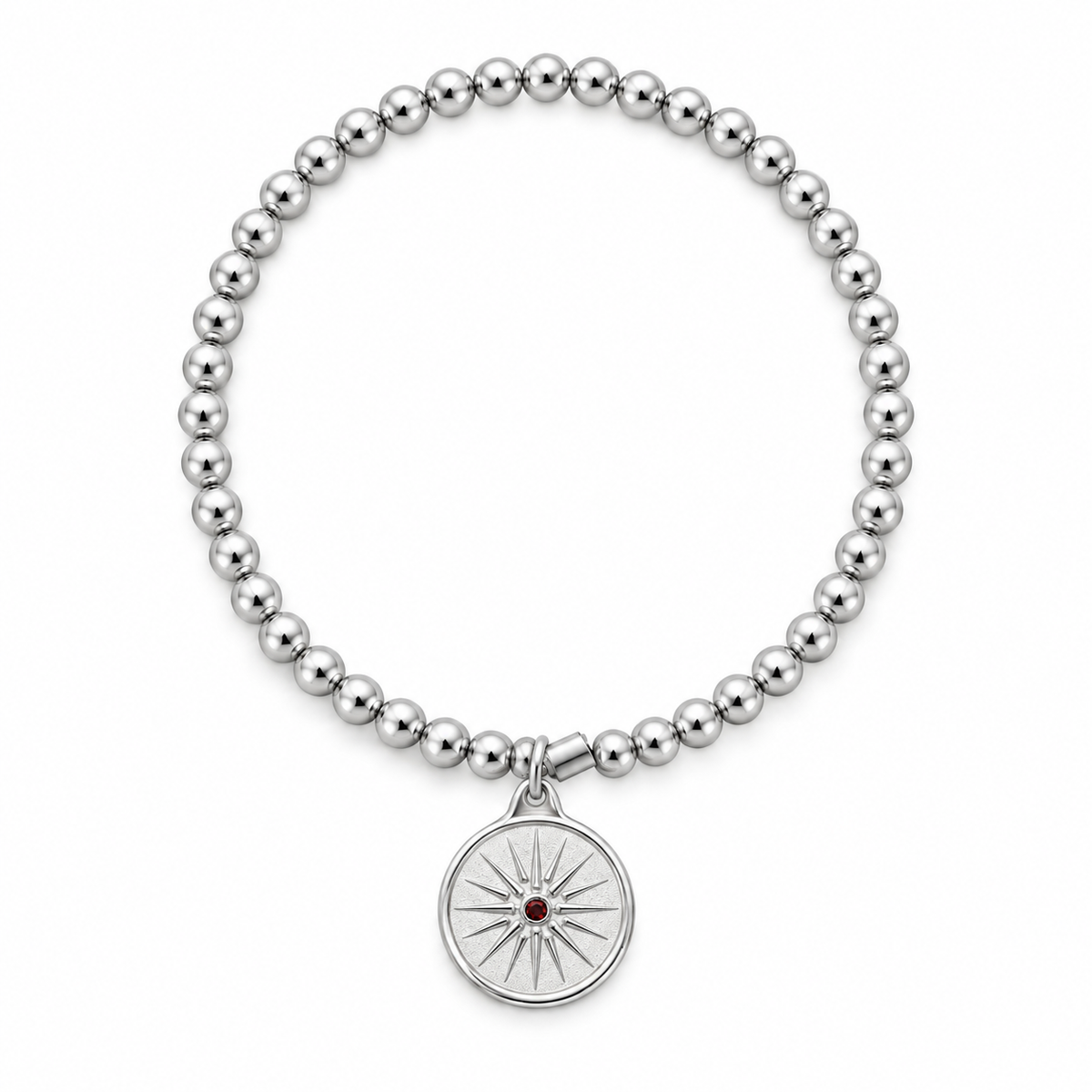 Sfera Stretch - Sun Bracelet - Silver