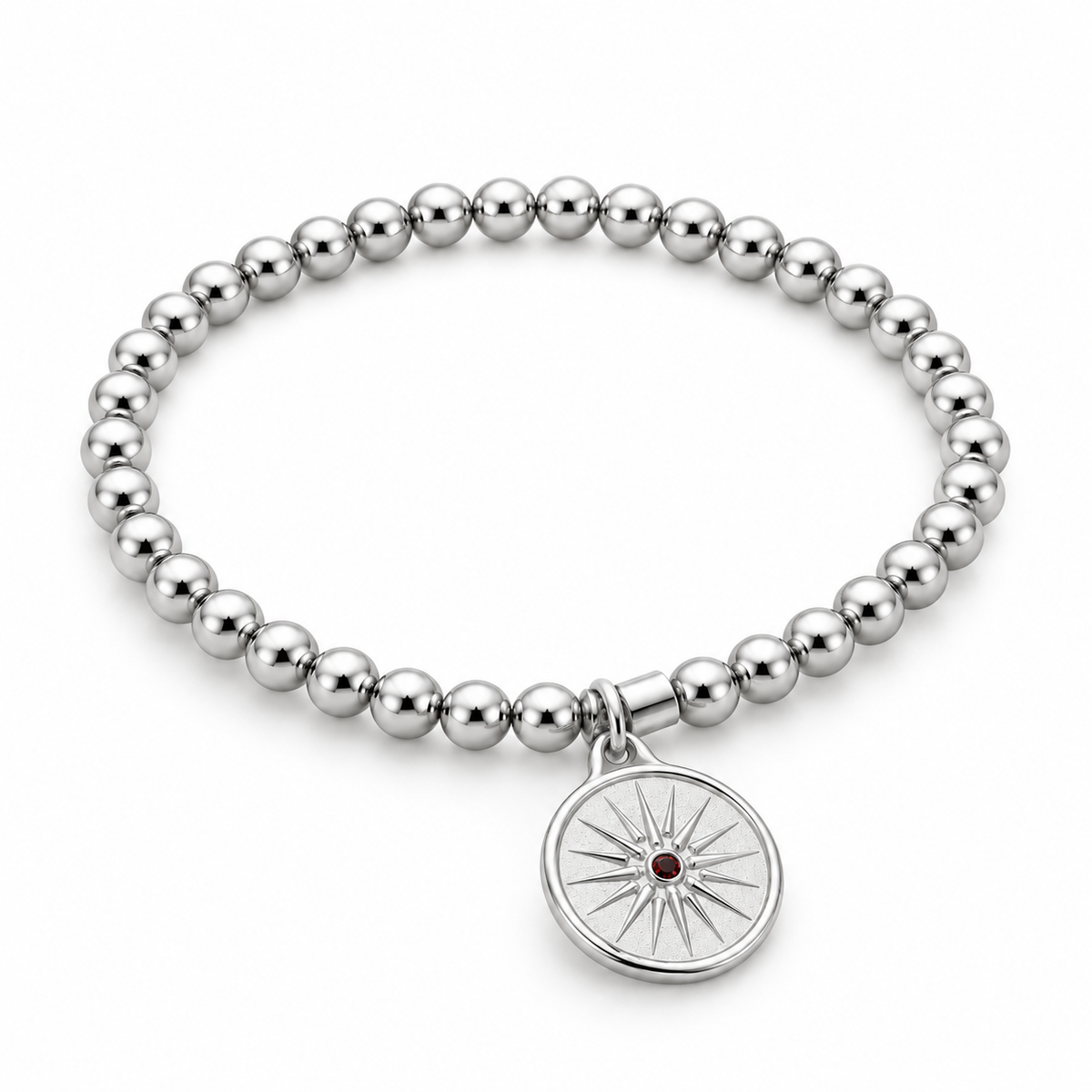 Sfera Stretch - Sun Bracelet - Silver