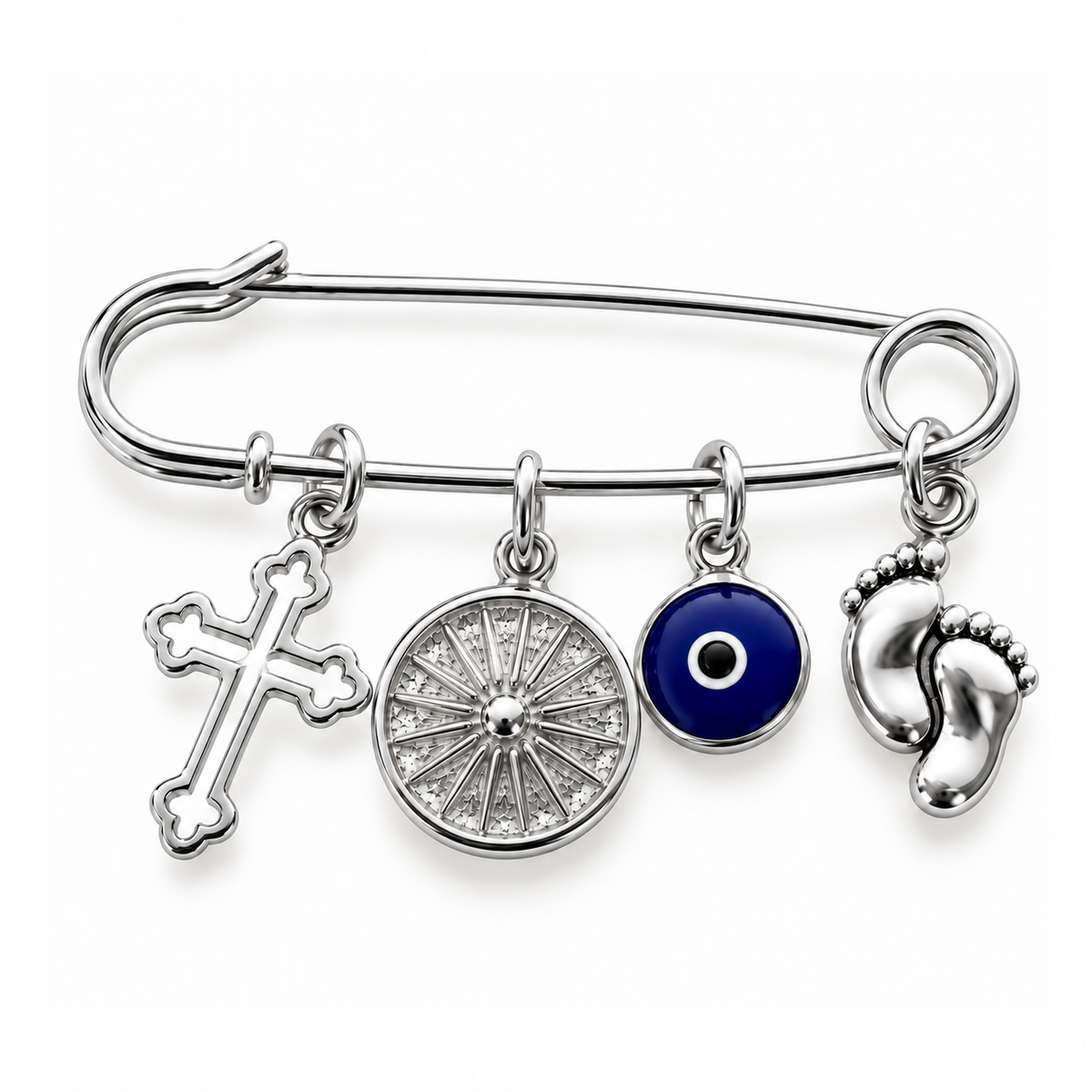 Guardian Baby Pin - Silver