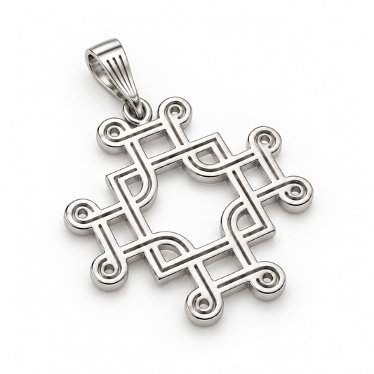 Veljusa Cross Pendant - Silver